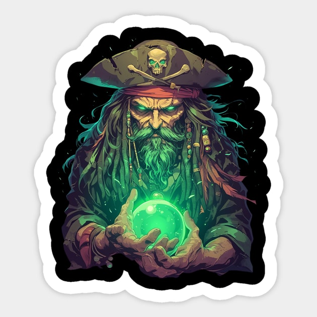 pirate Sticker by retinac 